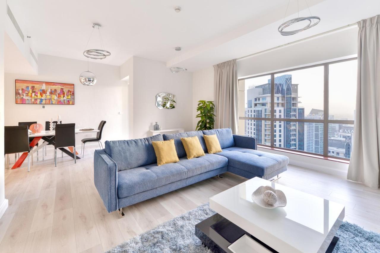 Luxury Jbr - Sea View - 5* Beach Resorts Access! Dubái Exterior foto