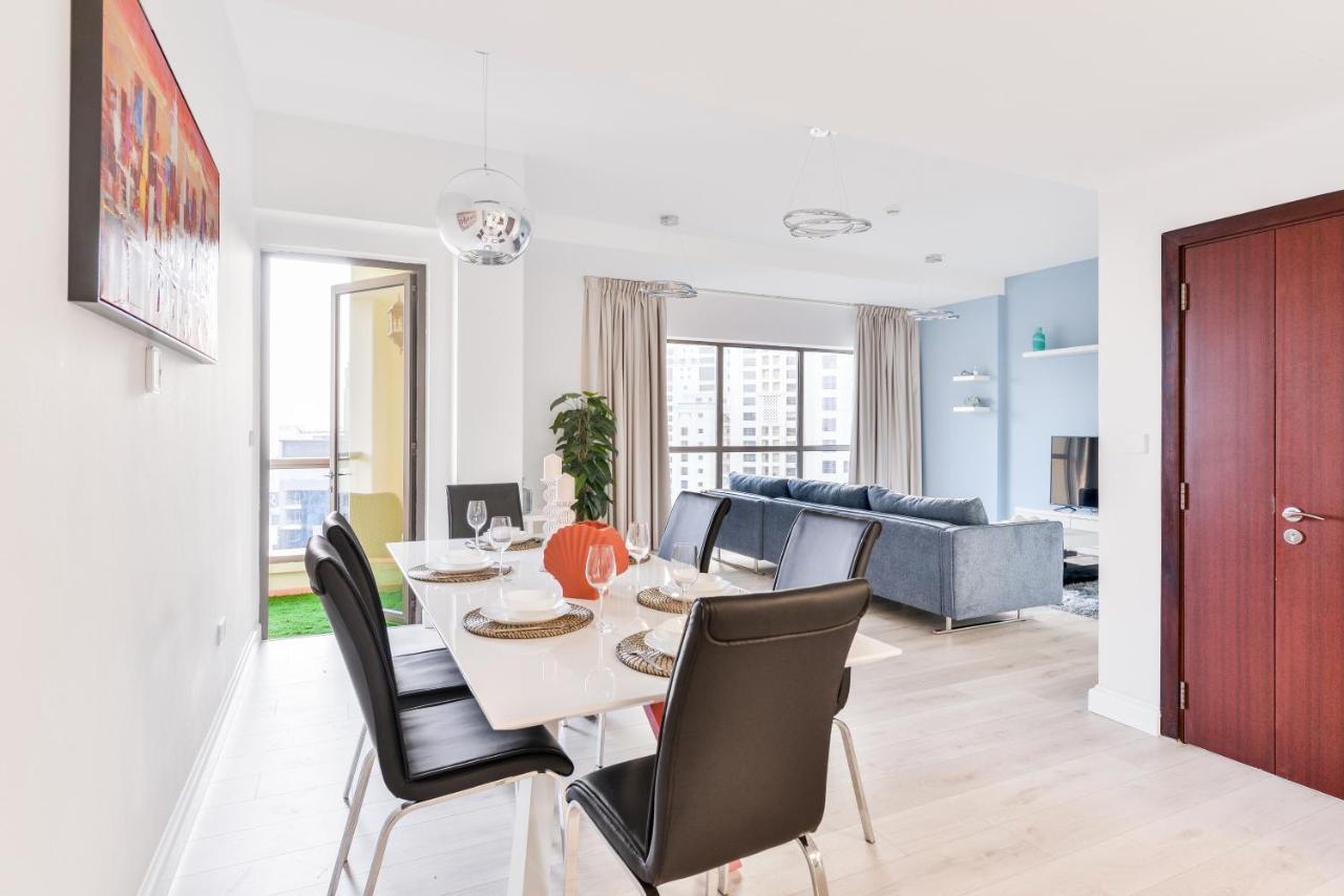 Luxury Jbr - Sea View - 5* Beach Resorts Access! Dubái Exterior foto