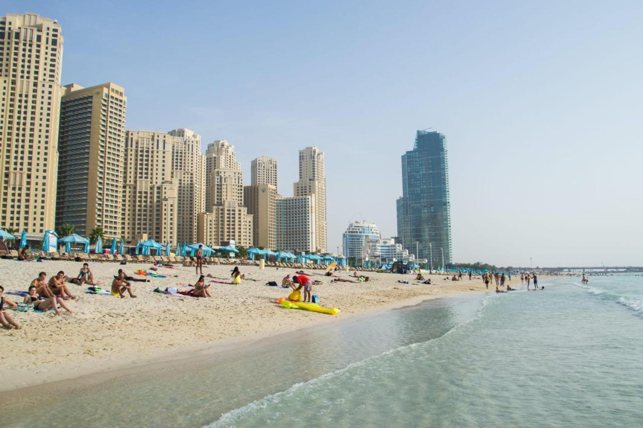 Luxury Jbr - Sea View - 5* Beach Resorts Access! Dubái Exterior foto